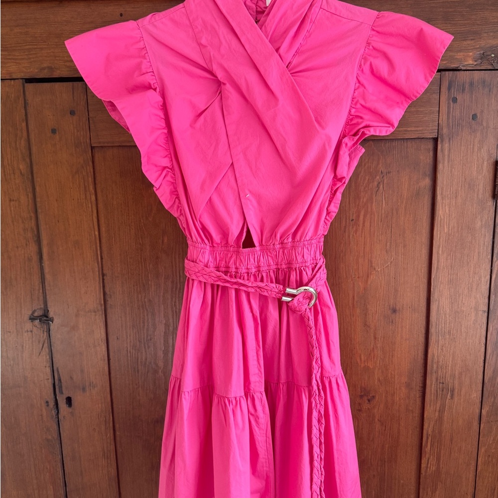 Derek Lam Hot Pink Mini Dress